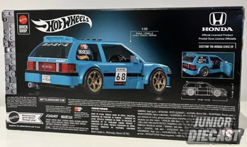 Hot Wheels 1:32 Custom '90 Honda Civic EF
