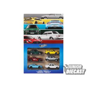 Hot Wheels *Silver Series* Euro Style 6-os pakk