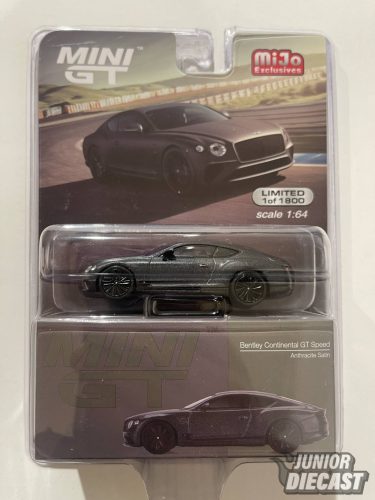 Mini GT-MiJo Exclusive 2022 Bentley Continental GT Speed 1 of 1800