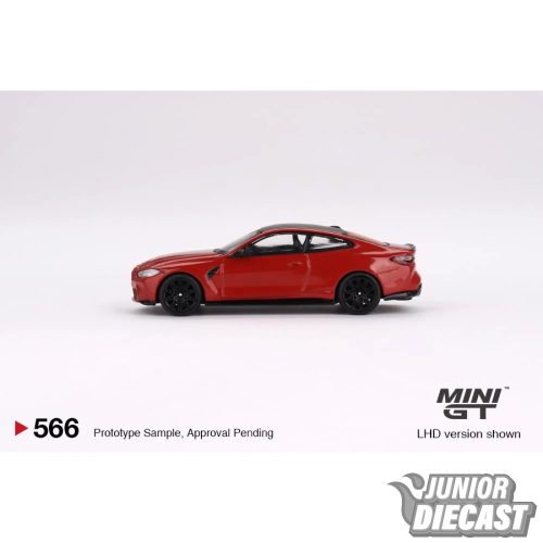 Mini GT BMW M4 (G82) COMPETITION TORONTO RED METALLIC 2023 (dobozos)