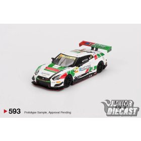   Mini GT NISSAN GT-R (R35) GT3 #23 KCMG FIA GT WORLD CUP MACAU 2018 (dobozos)