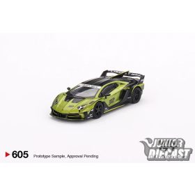   Mini GT LAMBORGHINI AVENTADOR LB-SILHOUETTE GT EVO LIME 2023 (dobozos)