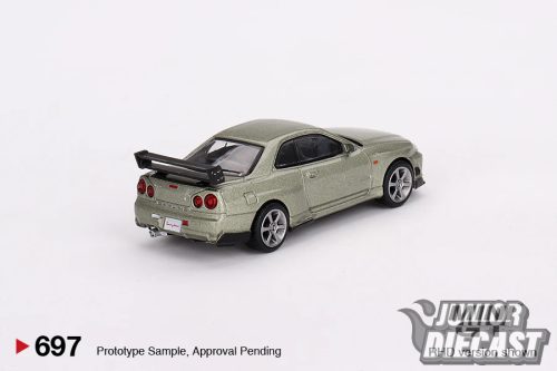 Mini GT NISSAN SKYLINE GT-R (R34) TOMMYKAIRA R-Z MILLENIUM JADE 1999 (dobozos)