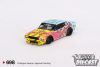 Mini GT NISSAN SKYLINE KENMERI LIBERTY WALK LBWK KUMA 1973 (dobozos)