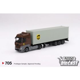   Mini GT MERCEDES-BENZ ACTROS WITH 40' CONTAINER UPS EUROPE 2023