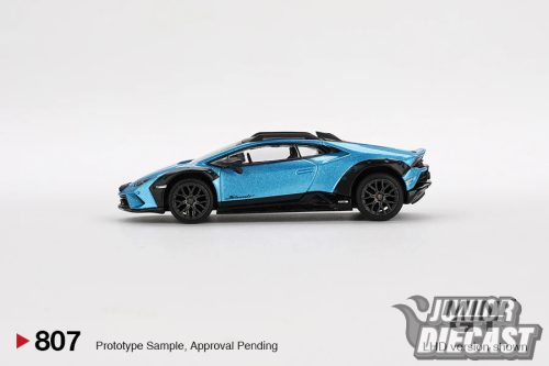 Mini GT LAMBORGHINI HURACÁN STERRATO BLU AEGIR 2024 (dobozos)