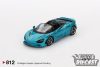 Mini GT MCLAREN 750S SPIDER BELIZE BLUE 2024 (dobozos)
