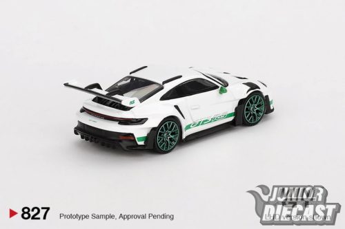 Mini GT PORSCHE 911 (992) GT3 RS WHITE TRIBUTE TO CARRERA RS PACKAGE 2023 (dobozos)