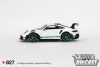 Mini GT PORSCHE 911 (992) GT3 RS WHITE TRIBUTE TO CARRERA RS PACKAGE 2023 (dobozos)