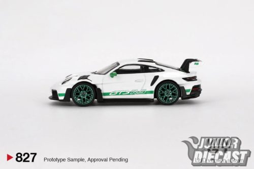 Mini GT PORSCHE 911 (992) GT3 RS WHITE TRIBUTE TO CARRERA RS PACKAGE 2023 (dobozos)
