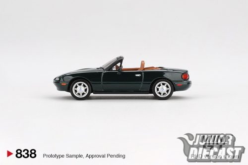 MINI GT MAZDA MX5 EUNOS ROADSTER V-SPECIAL EXCELLENT GREEN MICA 1990