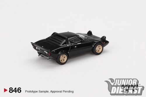 MINI GT LANCIA STRATOS HF STRADALE NERO 1973 #846