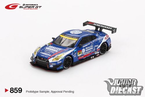 Mini GT  NISSAN GT-R (R35) NISMO GT3 #56 REALIZE NISSAN MECHANIC CHALLENGE GT-R KONDO RACING SUPER GT SERIES 2023