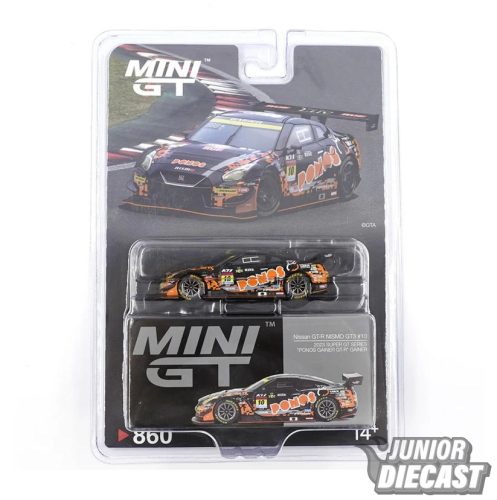Mini GT NISSAN GT-R (R35) NISMO GT3 #10 PONOS GAINER GT-R GAINER SUPER GT SERIES 2023