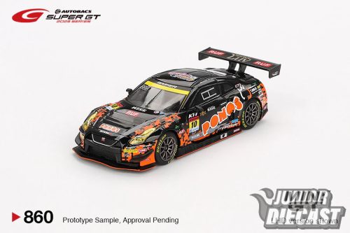 Mini GT NISSAN GT-R (R35) NISMO GT3 #10 PONOS GAINER GT-R GAINER SUPER GT SERIES 2023