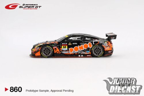 Mini GT NISSAN GT-R (R35) NISMO GT3 #10 PONOS GAINER GT-R GAINER SUPER GT SERIES 2023