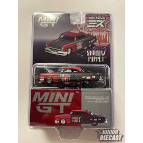 Mini GT 1:64 LINCOLN CAPRI HOT ROD SHADOW PUPPET 1954 