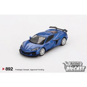   MINI GT 1:64 CHEVROLET CORVETTE C8 Z06 ELKHART LAKE BLUE METALLIC 2023 #892