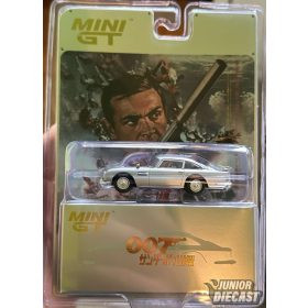   MINI GT ASTON MARTIN DB5 THUNDERBALL JAPANESE BLISTER PACKAGING 1965 