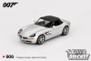 (Előrendelés) Mini GT BMW Z8 ANGOL BLISTER PACKAGING THE WORLD IS NOT ENOUGH 1999