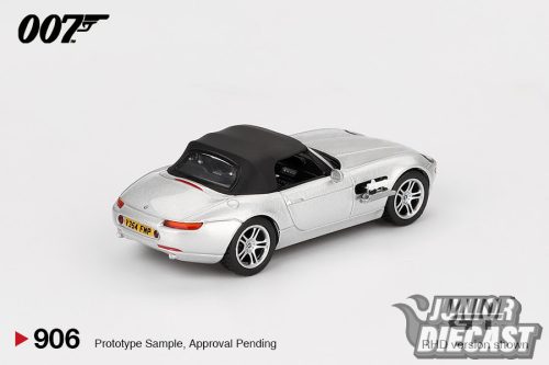 Mini GT BMW Z8 ANGOL BLISTER PACKAGING THE WORLD IS NOT ENOUGH 1999