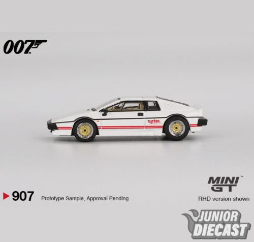 Mini GT LOTUS ESPRIT TURBO FRANCIA BLISTER PACKAGING FOR YOUR EYES ONLY 1981