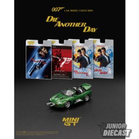 Mini GT JAGUAR XKR DIE ANOTHER DAY ANGOL csomagolás 2002