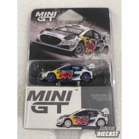   Mini GT FORD PUMA RALLY1 #13 M- SPORT FORD WRT RALLY MONTE CARLO 2024 (CHASE)
