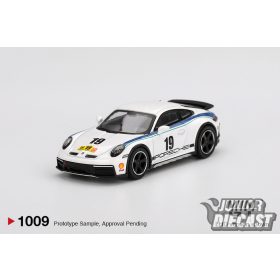   Mini GT PORSCHE 911 (992) DAKAR RALLYE DESIGN PACKAGE 74 2024 (dobozos)