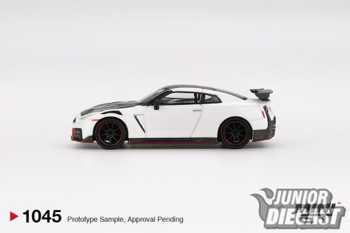 Mini GT NISSAN GTR (35) NISMO BRILLIANT WHITE PEARL 2024 (dobozos)