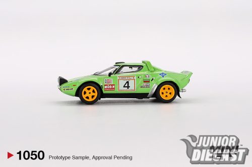 Mini GT LANCIA STRATOS HF #4 SPANISH RALLY CHAMPION 1979 (dobozos)