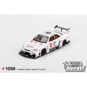   Mini GT NISSAN GTR (R34) SUPER  SILHOUETTE ATHLETE/COLLET 2024 (dobozos)