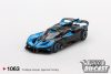 (Előrendelés) Mini GT BUGATTI BOLIDE PRESENTATION BLACK AND BLUE 2024 (dobozos) 
