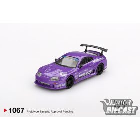   Mini GT TOYOTA SUPRA MK4 (A80) TOP SECRET GT-300 TOP SECRET PURPLE 2014 (dobozos)