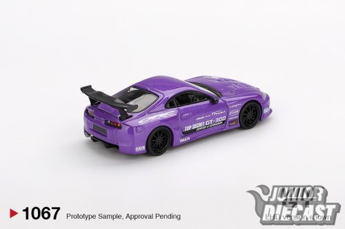 Mini GT TOYOTA SUPRA MK4 (A80) TOP SECRET GT-300 TOP SECRET PURPLE 2014 (dobozos)
