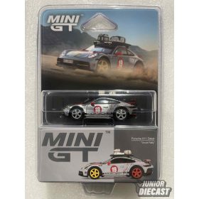   Mini GT PORSCHE 911 (992) DAKAR "UNCLE RALLY" 2024 (CHASE modell)