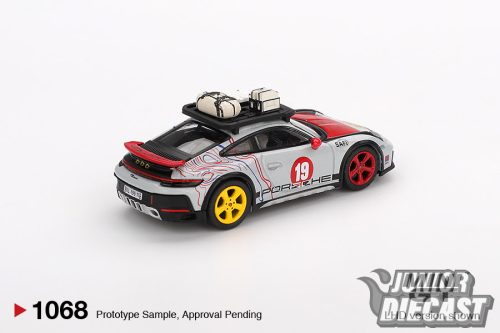 Mini GT PORSCHE 911 (992) DAKAR "UNCLE RALLY" 2024 (bliszteres)