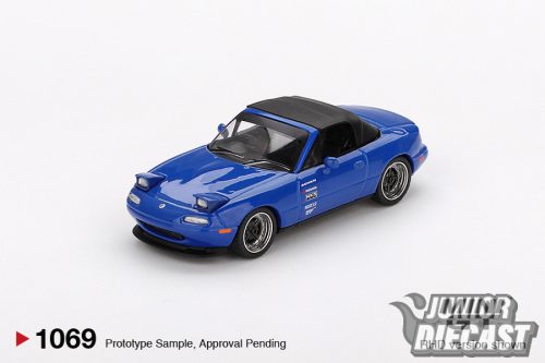 (Előrendelés) Mini GT MAZDA MX-5 MIATA TUNED  VERSION DARK BLUE 1990 (dobozos)