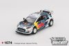(Előrendelés) Mini GT FORD PUMA RALLY 1 #16 M- SPORT FORD WRT RALLY FINLAND 3RD  PLACE 2004 (bliszteres)