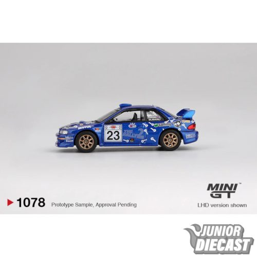 Mini GT Subaru Impreza WRC99 #23 2000 Acropolis Rally (bliszteres)