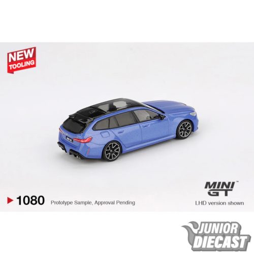 Mini GT BMW M5 (G99) TOURING MARINA BAY BLUE METALLIC 2024 (dobozos)