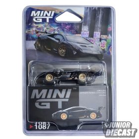   Mini GT LAMBORGHINI AVENTADOR LB- WORKS LIMITED EDITION MATTE  BLACK 2025 (bliszteres)