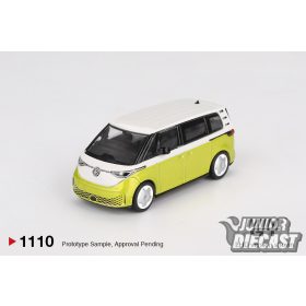   Mini GT VOLKSWAGEN ID.BUZZ CANDY WHITE - POMELO YELLOW 2023 (dobozos)