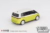 Mini GT VOLKSWAGEN ID.BUZZ CANDY WHITE - POMELO YELLOW 2023 (dobozos)