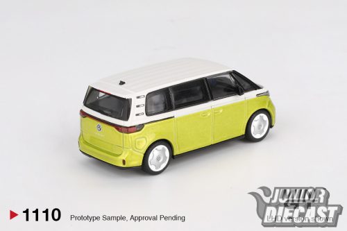 Mini GT VOLKSWAGEN ID.BUZZ CANDY WHITE - POMELO YELLOW 2023 (dobozos)