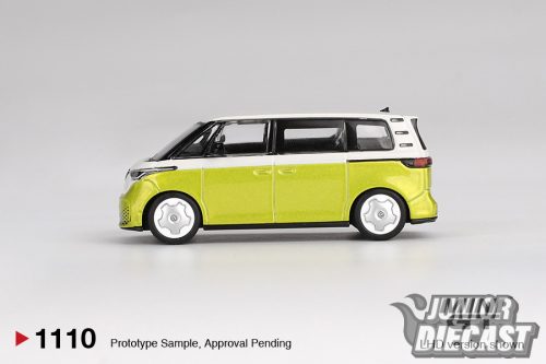 Mini GT VOLKSWAGEN ID.BUZZ CANDY WHITE - POMELO YELLOW 2023 (dobozos)