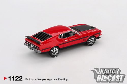 Mini GT FORD MUSTANG MACH 1 RACE RED 1971 (dobozos)