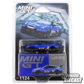 Mini GT NISSAN GTR R35 LB-SILHOUETTE WORKS GT BLUE 2025 