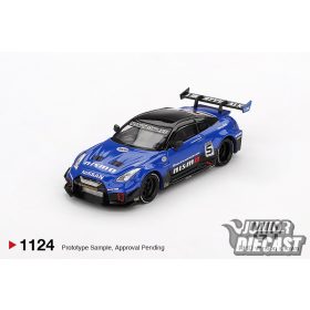   Mini GT NISSAN GTR R35 LB-SILHOUETTE WORKS GT BLUE 2025 (dobozos)