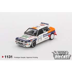   Mini Gt LANCIA DELTA INTEGRALE EVOLUZIONE #1 RALLY MONTE CARLO 1993 (dobozos)